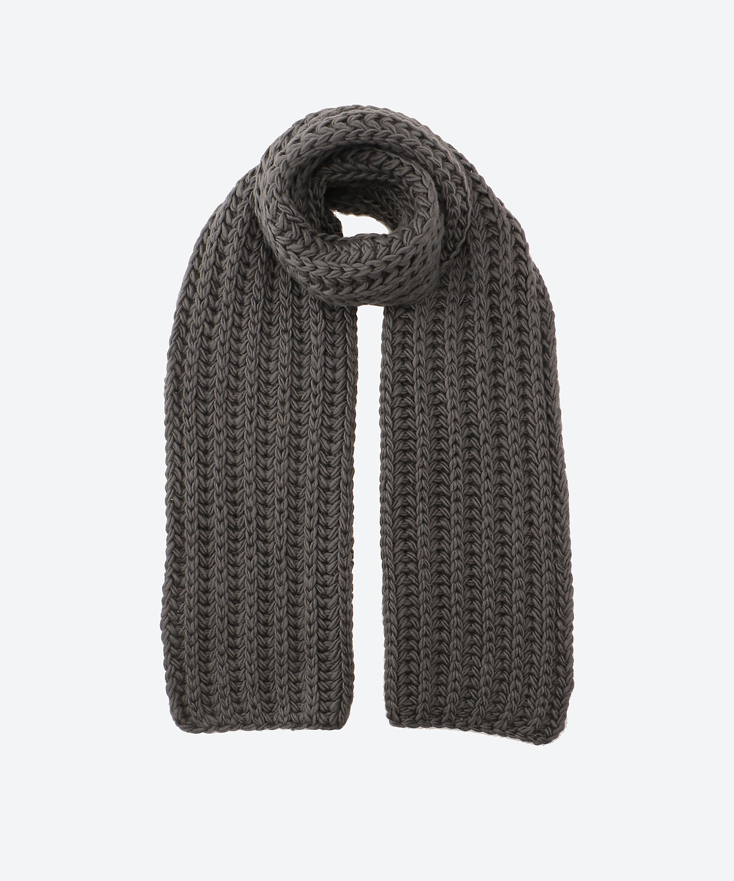 スーパーローゲージ チャンキーニットストール | ASAUCE MELER (Women