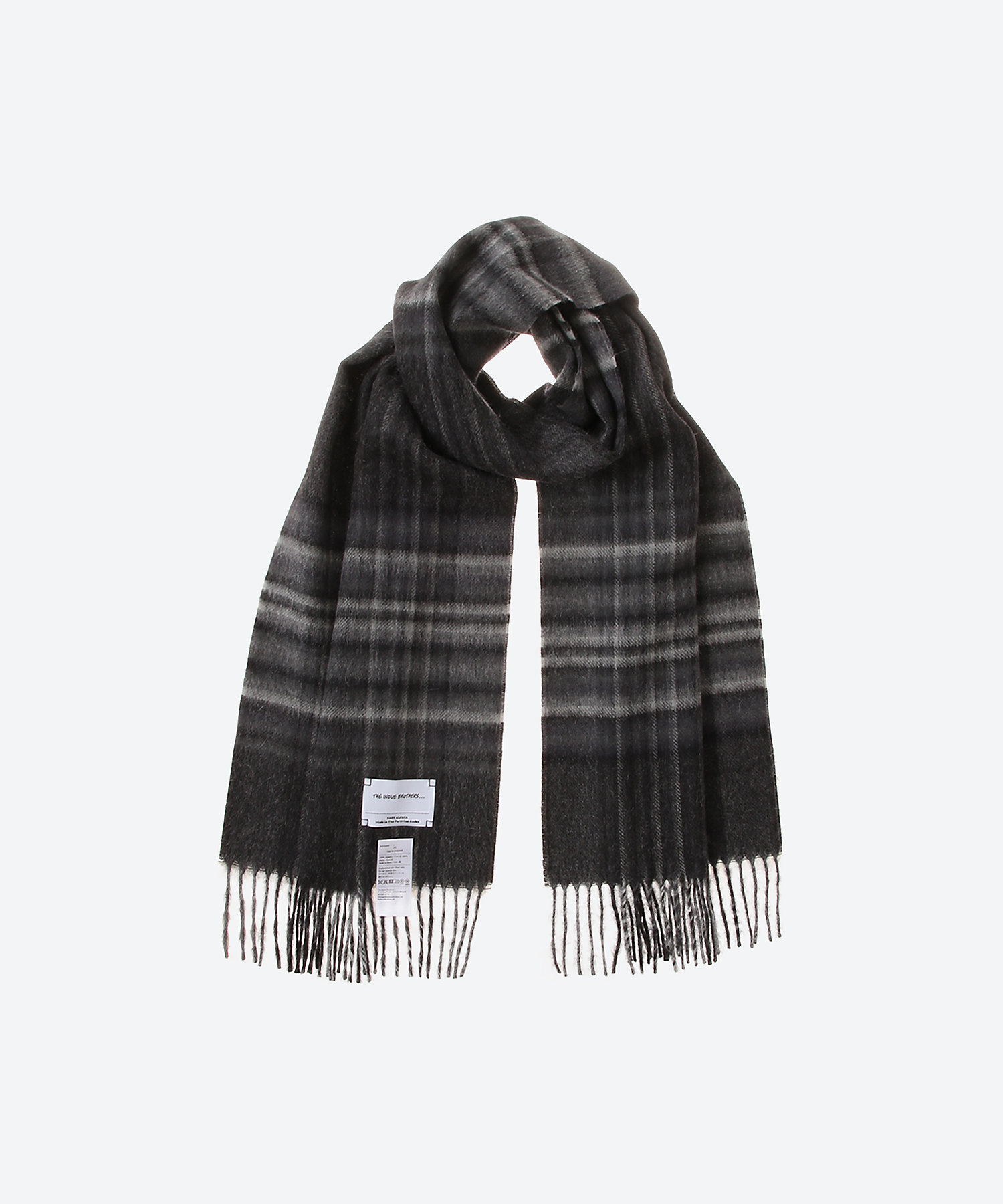 Brushed Scarf Check | THE INOUE BROTHERS/ザ