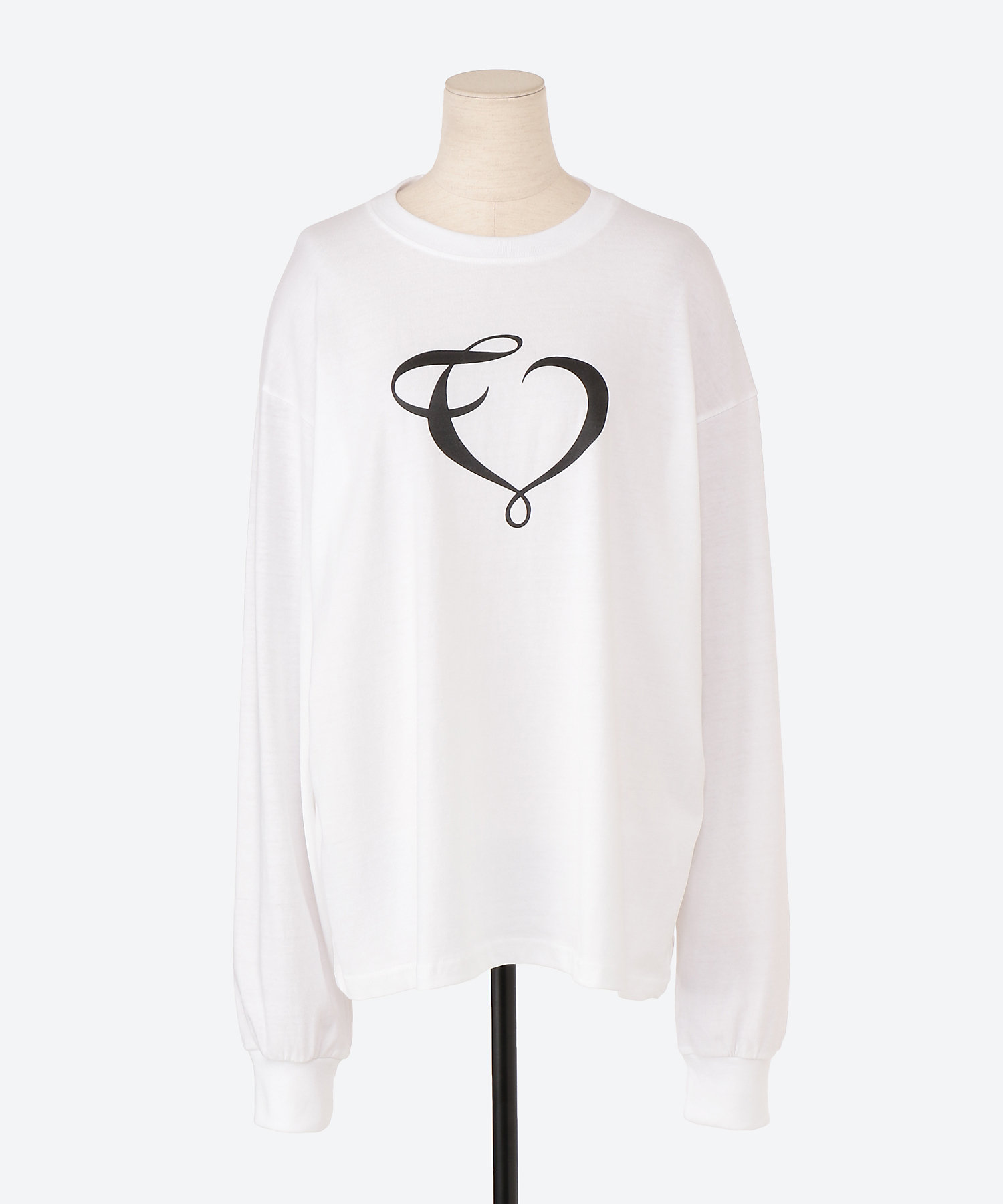 the virgins heart logo button jk/ ジャケット oversize heart logo