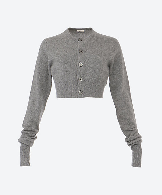Short Crewneck Cardigan | INSCRIRE (Women