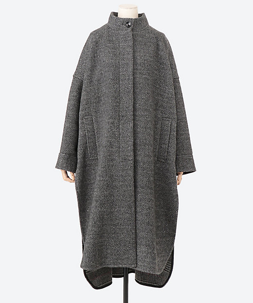 ハイネックポンチョコート | CASA FLINE (Women)/カーサフライン