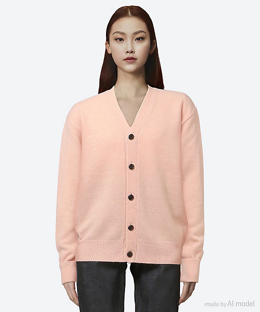 LAMBSWOOL CARDIGAN 25FW／11399 | HYKE