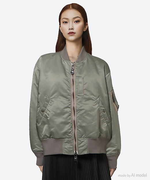 TYPE MA―1 JACKET 25FW／17532 | HYKE (Women