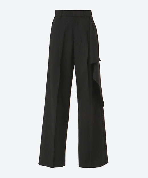 Ellen drape panel pants BK AR2609―BK