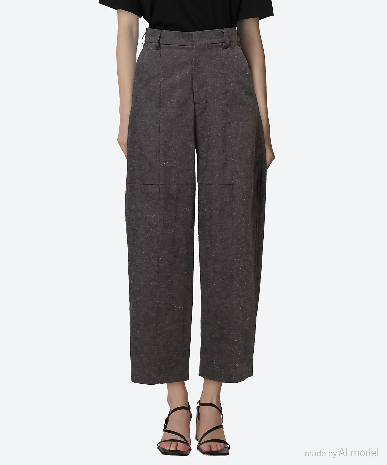 Miriam panel pants BK 6S／AR2646―BK