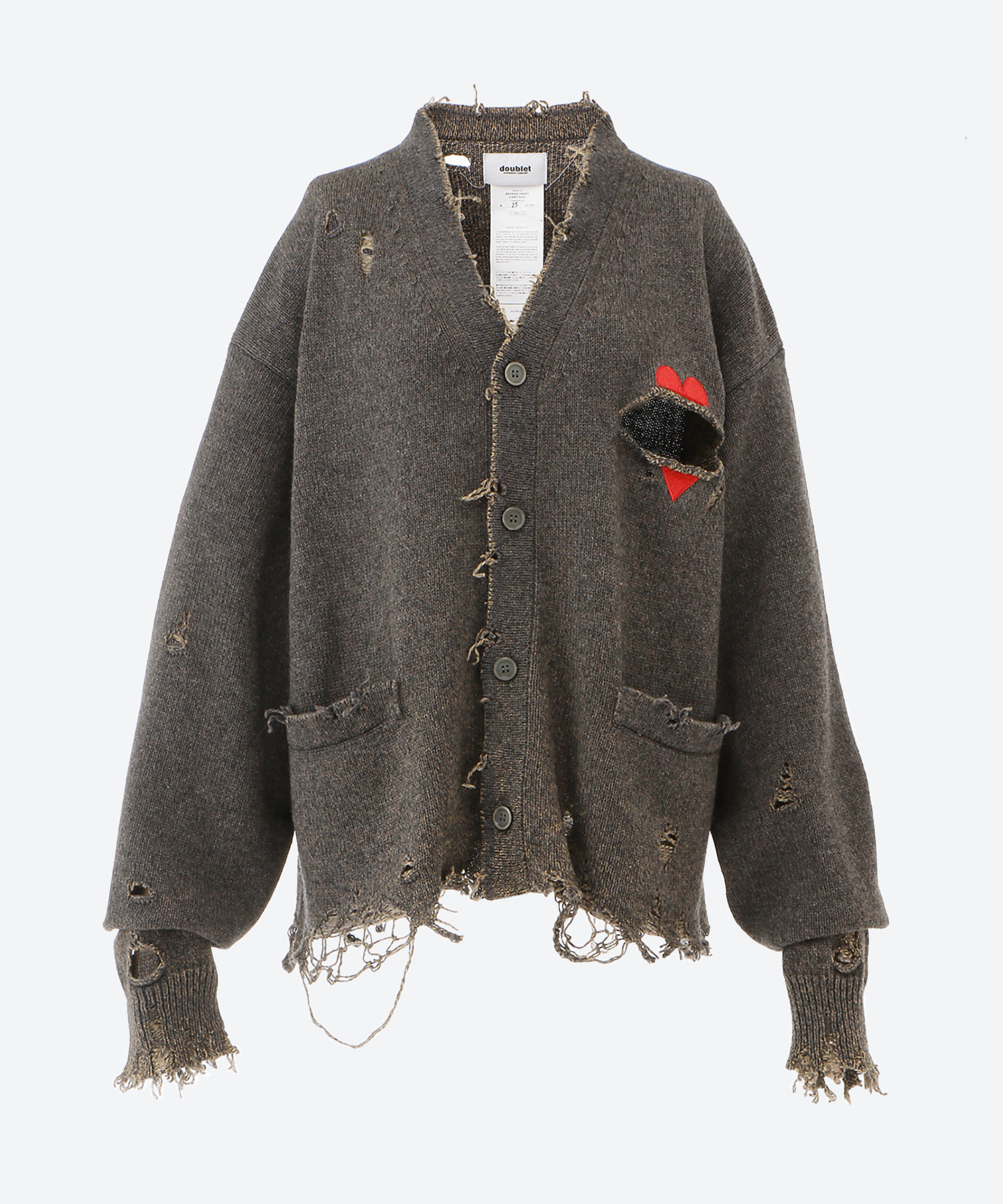 BROKEN HEART CARDIGAN | doublet (Women