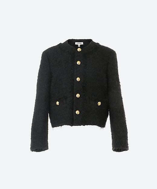 ツイードノーカラージャケット | BLAMINK (Women)/ブラミンク | 三越