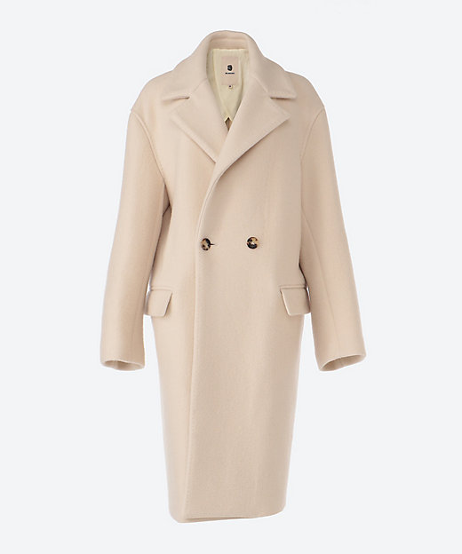 ウールダブル2ボタンロングコート | BLAMINK (Women)/ブラミンク