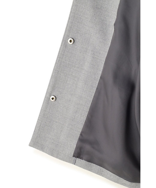 ウールサキソニーノーカラージャケット（5314250029