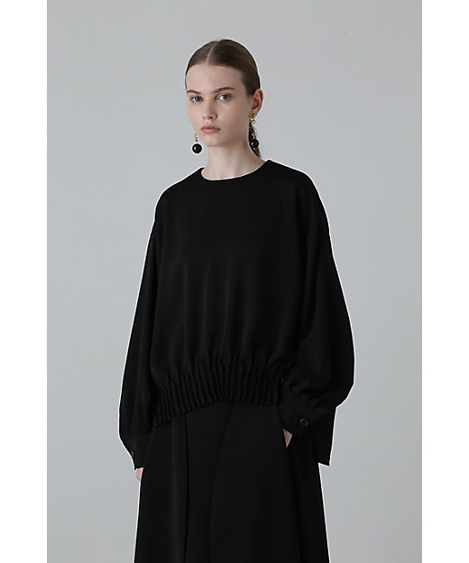 ◇ドライミドルジョーゼットブラウス（5315110207） | ADORE