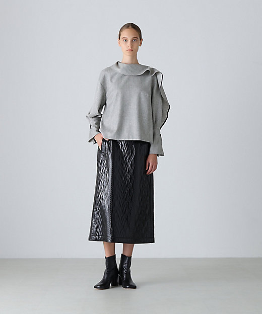 ◇トップヘリンボーンブラウス（5315210130） | ADORE