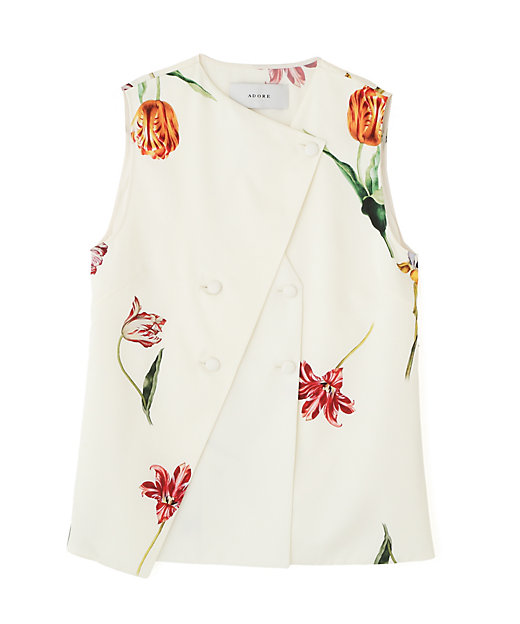 ◇ピクトリカルブックプリントジレ（5315250813） | ADORE