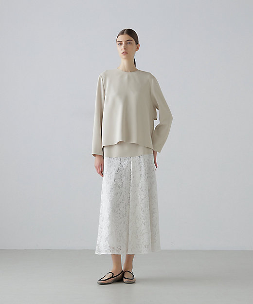 ◇ストレッチジョーゼットブラウス（5316110103） | ADORE