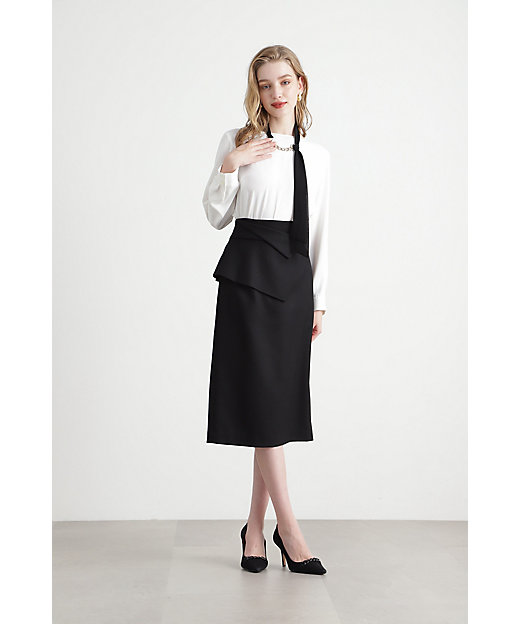 ◇ペプラムフラノスカート（0314220206） | PINKY&DIANNE