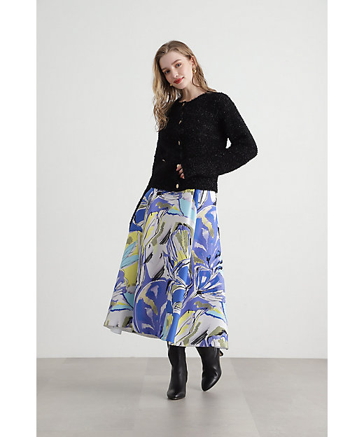 ◇アートフラワープリントスカート（0315120210