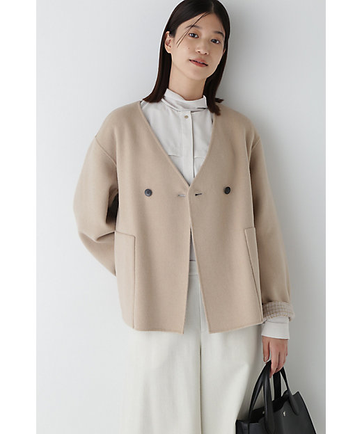 ◇リバーショートジャケットブルゾン（0774255009） | human