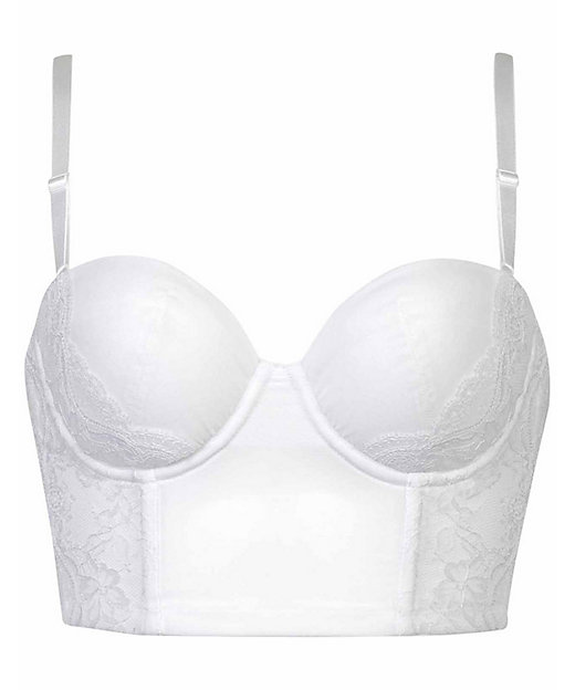 高補整ミドリフ丈ブラ（1／2カップ） ワイヤーブラ（1／2カップ