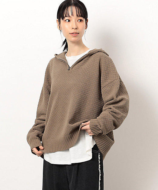 モールヤーン フーディーニット ／ セットアップ対応