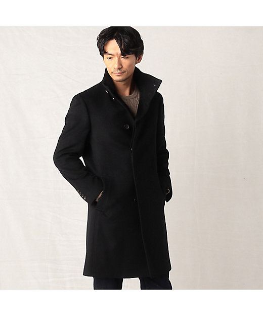 ウールカシミヤビーバー イタリアンカラーコート（5910WE04