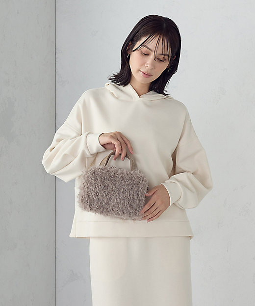 2WAY フェイクファー ボストンバッグ（9520BM43） | MONO