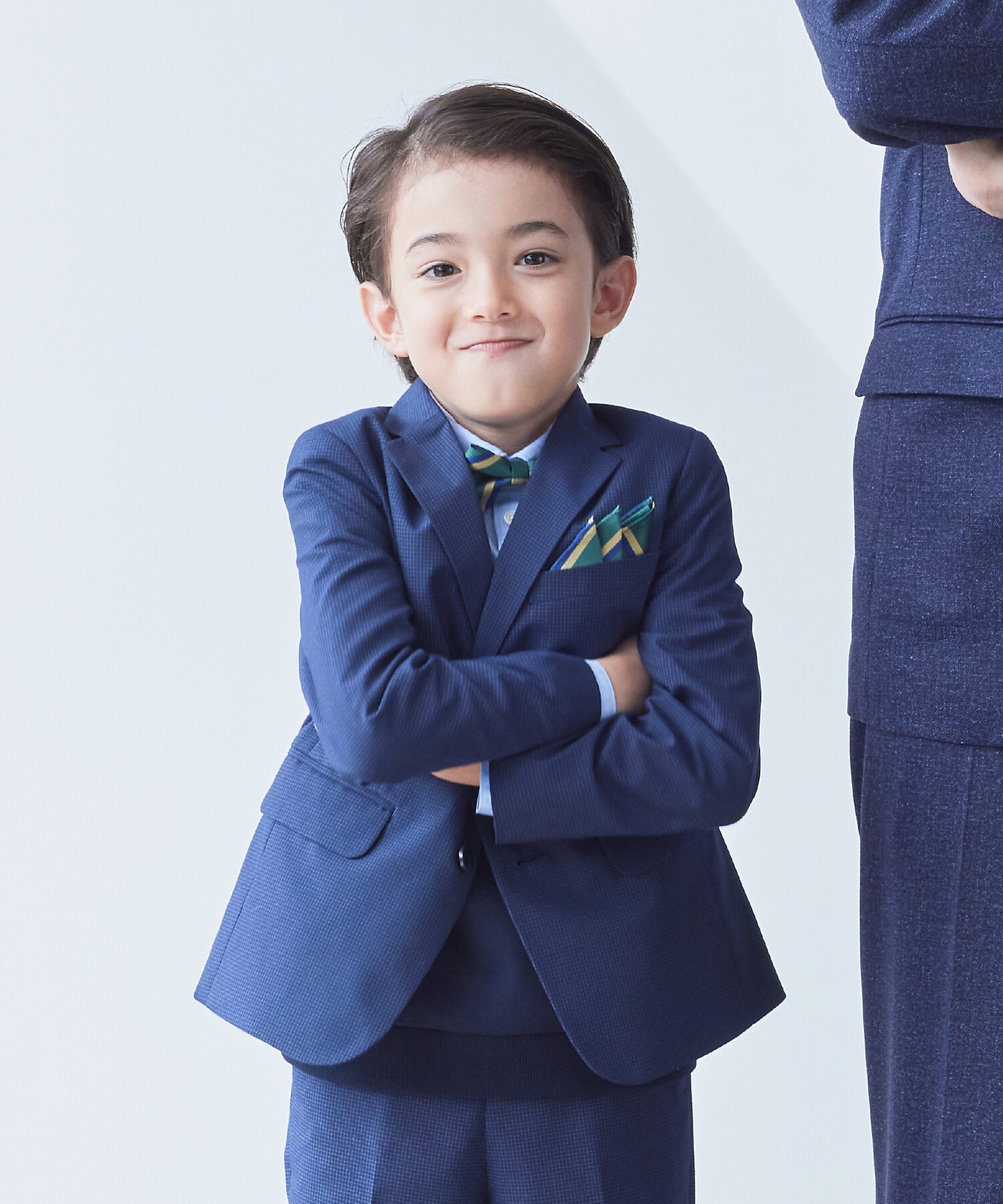 マイクロチェック スーツ （140－160cm）（9803SM06