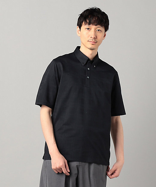 和歌山編みIL PRINCIPEジャージー ポロシャツ