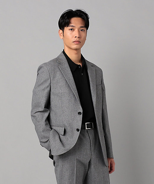 セットアップ対応】高通気杢カラミドビーストレッチ シングル