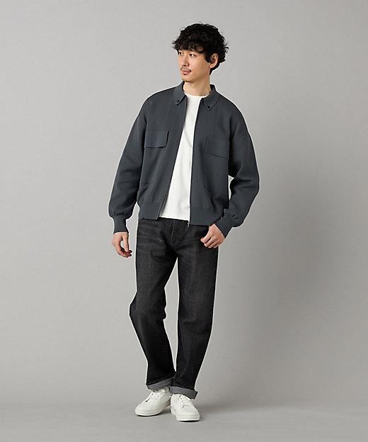 オーバーサイズ ニットブルゾン（0739KO12） | COMME CA MEN