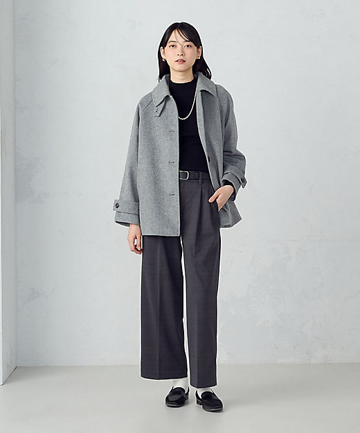 ステンカラーコクーンコート（1226WM03） | COMME CA ISM