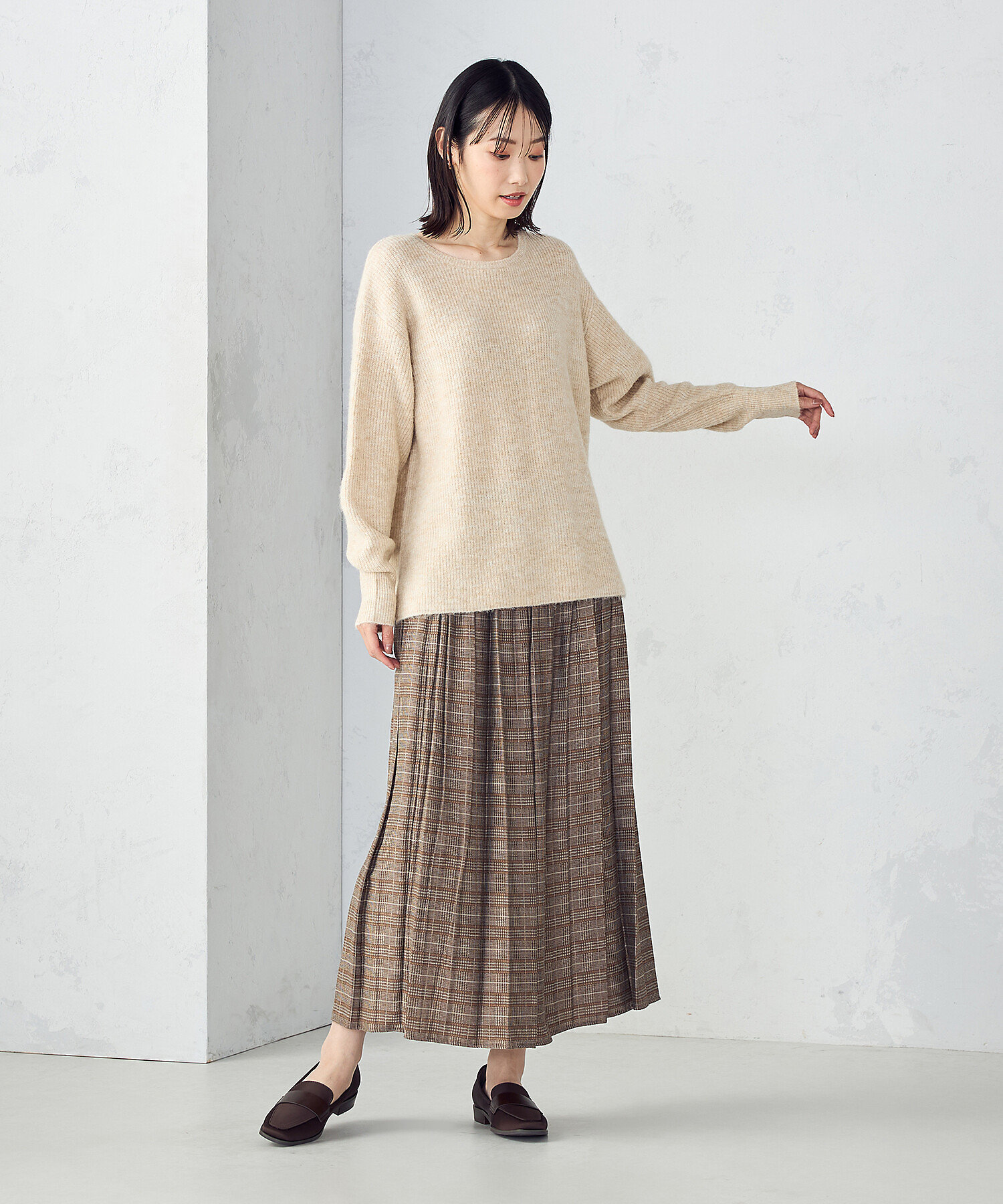 アルパカ混ニット（1290KM03） | COMME CA ISM (Women)/コムサ