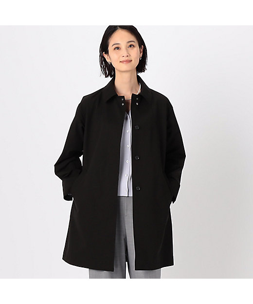 ハイブリッドソロタフタ グレンチェック柄コート（1527MG02