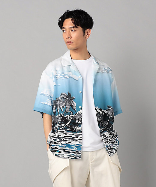 βトロピカル柄 アロハシャツ（2753IK09） | β MEN (Men