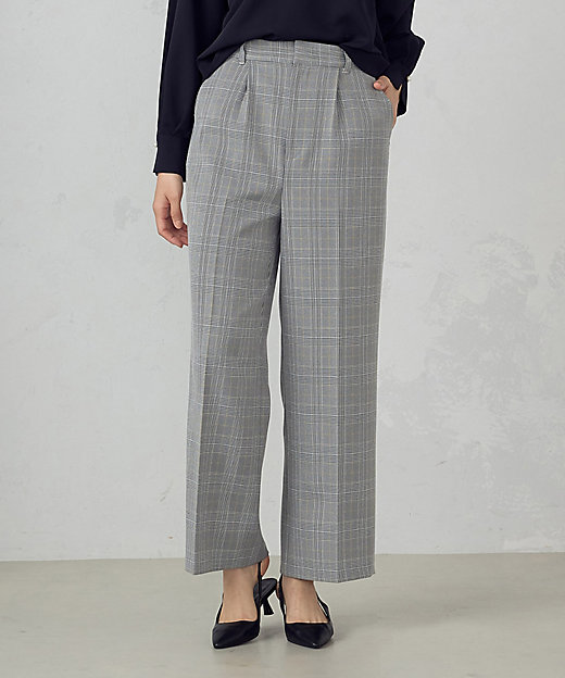 グレンチェック ワイドパンツ（3852PK51） | COMME CA ISM