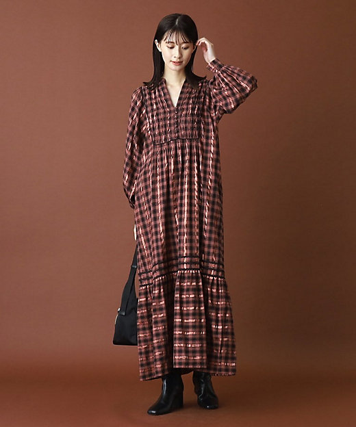 SARA MALLIKA（サラマリカ）Cotton Check