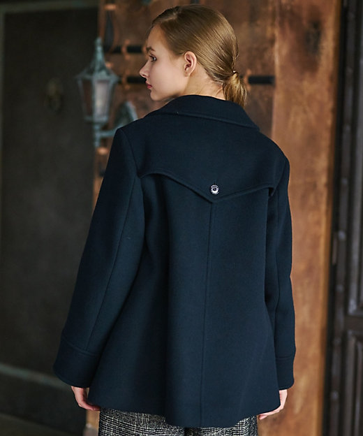 SS－Msize】Super140sウールAラインPコート