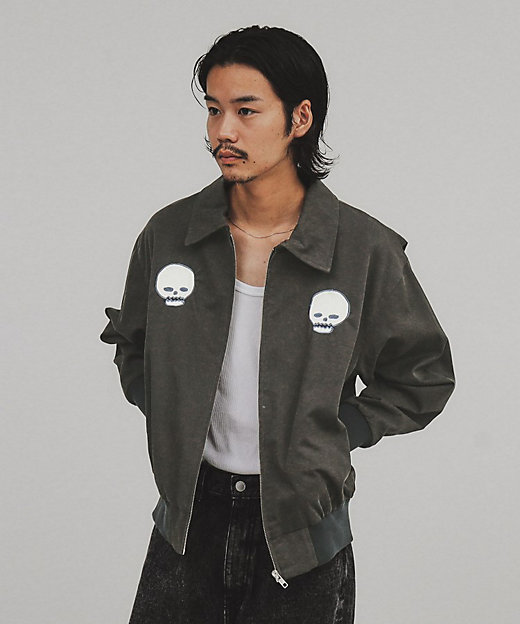 ◇K'PJT by AYUTA “スカルじゃん”スイングトップジャケット