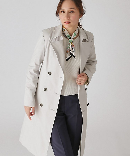 撥水加工】きれいめ定番トレンチコート（2002409656