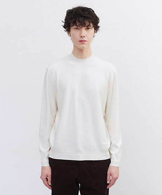 ハイゲージ モックネック ニット プルオーバー（2002464173