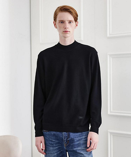 ハイゲージ モックネック ニット プルオーバー（2002464173