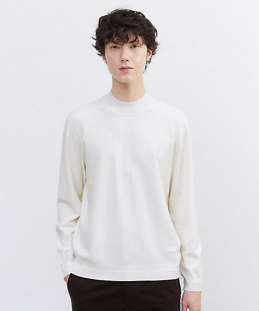 ハイゲージ モックネック ニット プルオーバー（2002464173