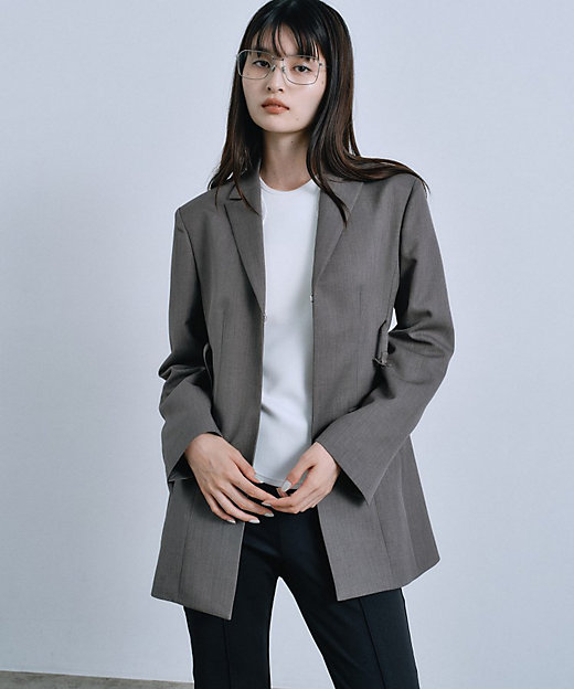 belted chic jacket（2002544127） | CODE
