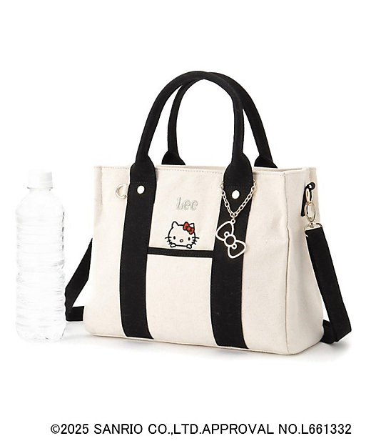 ハローキティ】Lee別注ポケット刺繍スクエアトート