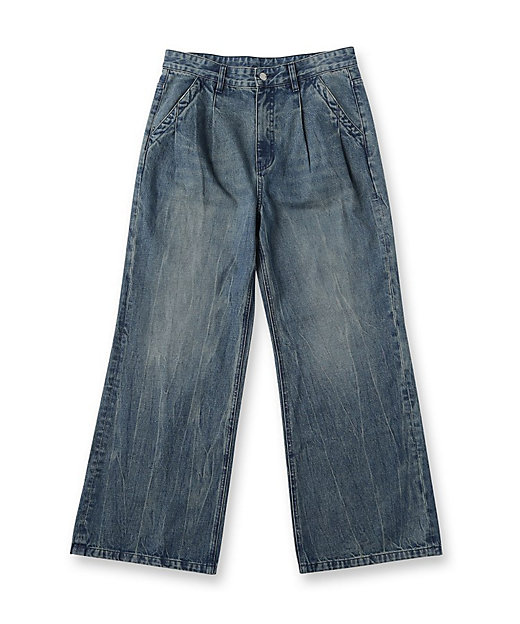 ワイドストレートレッグデニム（2002548947） | tk. TAKEO