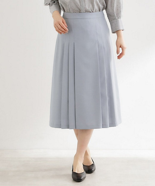 タックプリーツセミロング丈スカート（2002556938