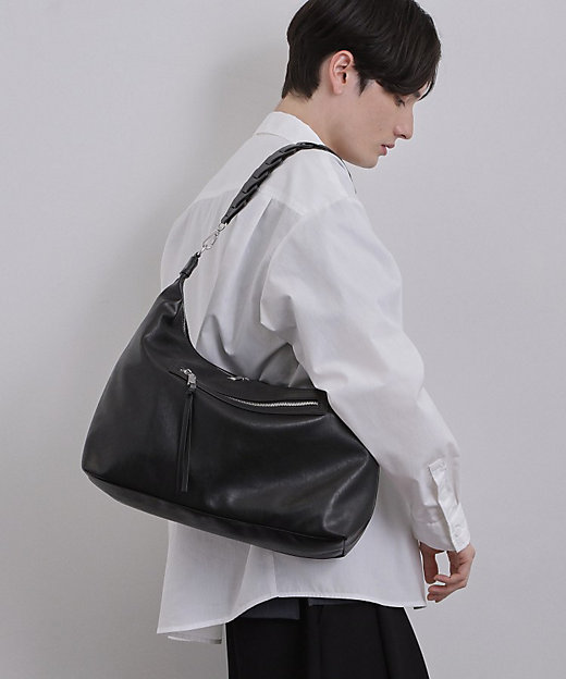 レザー調チェーンショルダーバッグ（2002599867） | tk