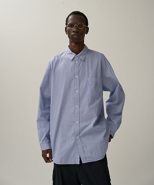 GIZA BROAD ｜ ウォッシュドシャツ － UNISEX