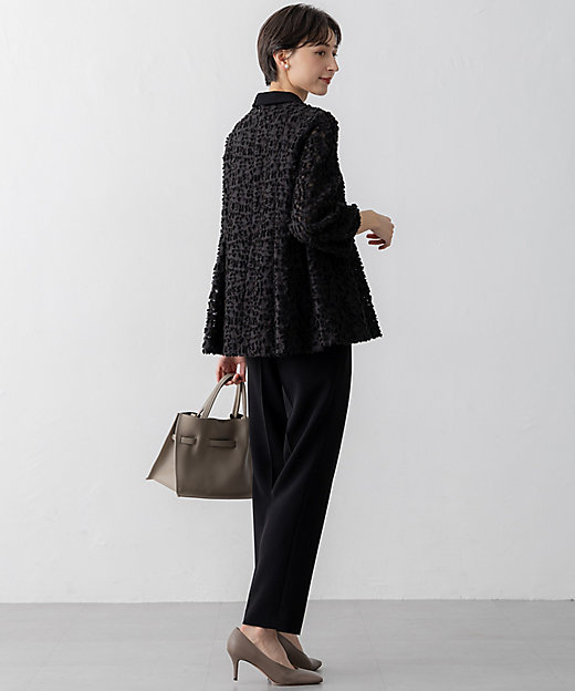 VERYコラボ】ボタニカル カットジャカード ブラウス