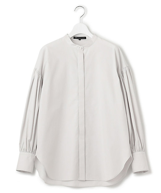 洗える】CANCLINI ボリュームスリーブ シャツ