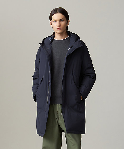 WEB・一部店舗限定】ストレッチタフタ ダウンモッズパーカー