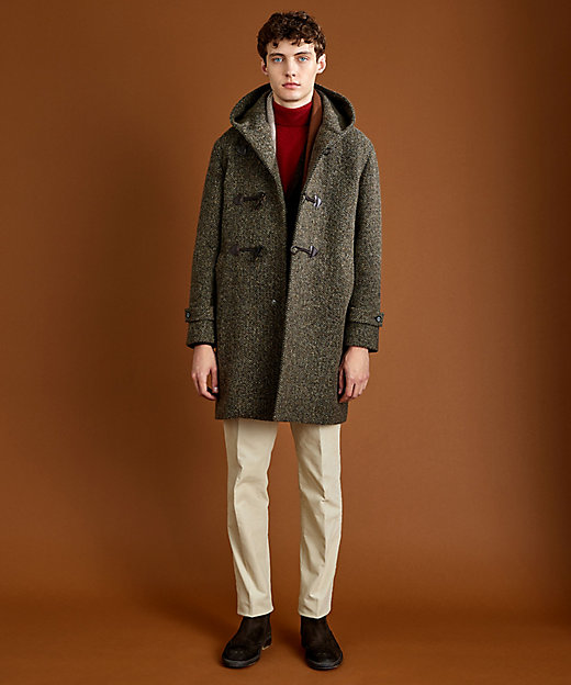 軽量／シェットランドツィード／インポート素材】 シェットランド